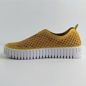 Ilse Jacobsen Goldenrod Yellow Slip-ons